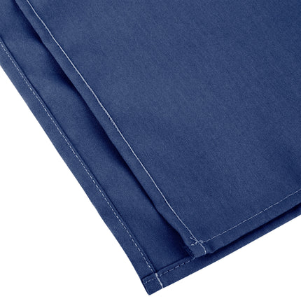 Khăn ăn xanh dương bằng polyester 100% Intedge 51 cm x 51 cm - Gói 12 cái