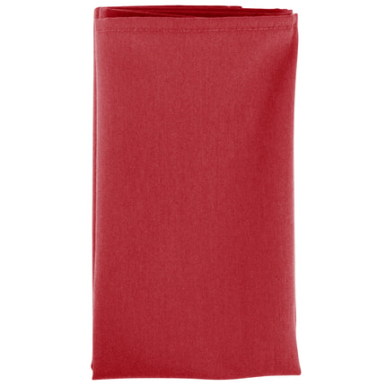 Khăn ăn đỏ bằng polyester 100% Intedge 51 cm x 51 cm - Gói 12 cái
