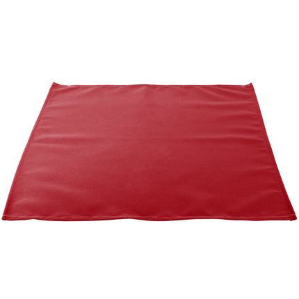 Khăn ăn đỏ bằng polyester 100% Intedge 51 cm x 51 cm - Gói 12 cái