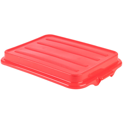 Nắp hộp đựng thực phẩm màu đỏ Vollrath Traex® Color-Mate™ 1500-C02 50,8 x 38,1 x 5,1 cm