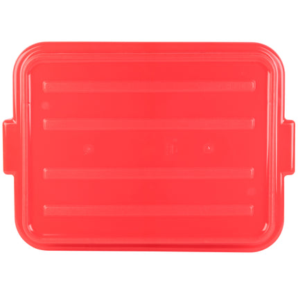 Nắp hộp đựng thực phẩm màu đỏ Vollrath Traex® Color-Mate™ 1500-C02 50,8 x 38,1 x 5,1 cm