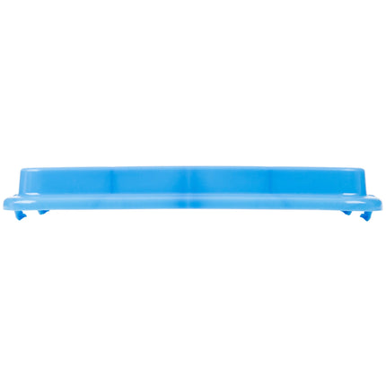 Nắp gài nổi cho hộp đựng thực phẩm / khay bàn dọn nhựa polypropylene Vollrath 1500-C04 Traex Color-Mate màu xanh dương -