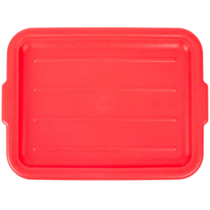 Nắp âm cho hộp đựng thực phẩm / khay bàn dọn nhựa polypropylene Vollrath 1522-C02 Traex Color-Mate màu đỏ - 51 x 38 cm