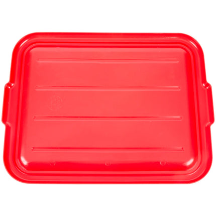 Nắp âm cho hộp đựng thực phẩm / khay bàn dọn nhựa polypropylene Vollrath 1522-C02 Traex Color-Mate màu đỏ - 51 x 38 cm
