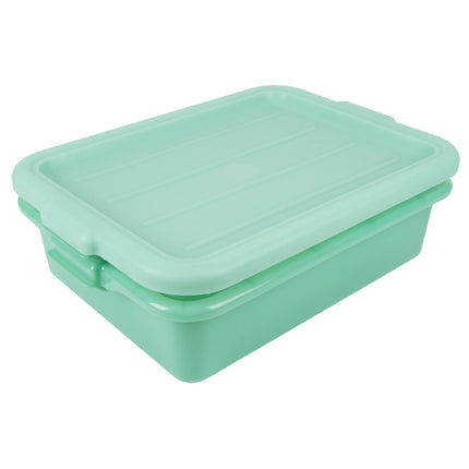 Bộ hộp đựng thực phẩm kèm khay thoát nước và nắp màu xanh lá Vollrath Traex® Color-Mate™ 1501-C19 50,8 x 38,1 x 15,2 cm 