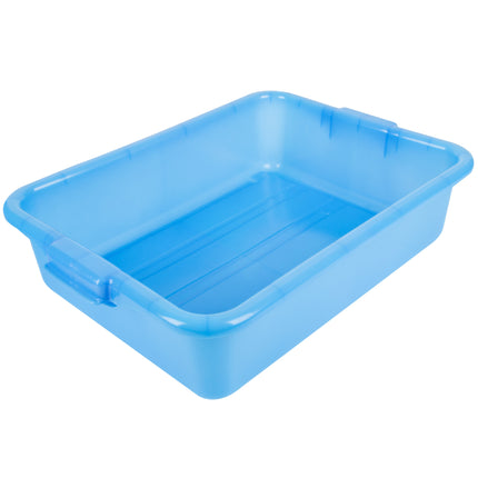Bộ hộp đựng thực phẩm kèm khay thoát nước và nắp màu xanh dương Vollrath Traex® Color-Mate™ 1501-C04 50,8 x 38,1 x 12,7 