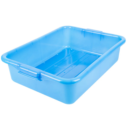 Bộ hộp đựng thực phẩm kèm khay thoát nước và nắp màu xanh dương Vollrath Traex® Color-Mate™ 1505-C04 50,8 x 38,1 x 20,3 