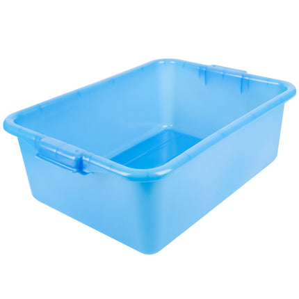 Bộ hộp đựng thực phẩm kèm khay thoát nước và nắp màu xanh dương Vollrath Traex® Color-Mate™ 1505-C04 50,8 x 38,1 x 20,3 