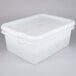 Bộ hộp đựng thực phẩm kèm khay thoát nước và nắp màu trắng Vollrath Traex® Color-Mate™ 1505-C05 50,8 x 38,1 x 17,8 cm