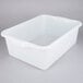 Bộ hộp đựng thực phẩm kèm khay thoát nước và nắp màu trắng Vollrath Traex® Color-Mate™ 1505-C05 50,8 x 38,1 x 17,8 cm