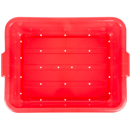 Khay thoát nước màu đỏ Vollrath Traex® Color-Mate™ 1511-C02 50,8 x 38,1 x 12,7 cm