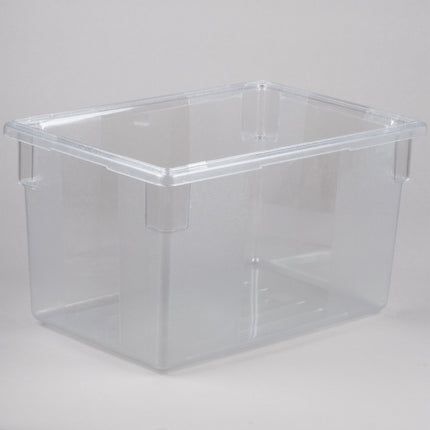 Hộp đựng thực phẩm nhựa polycarbonate trong suốt Rubbermaid FG330100CLR - 66 x 46 x 38 cm