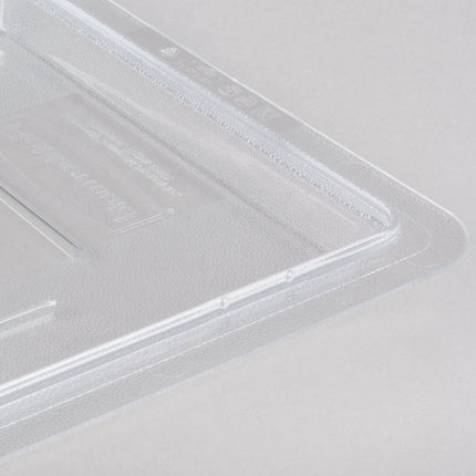 Nắp hộp đựng thực phẩm nhựa polycarbonate trong suốt Rubbermaid FG331000CLR 46 x 30 cm