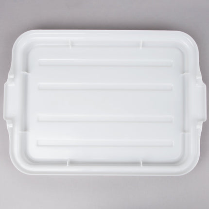 Nắp hộp đựng thực phẩm màu trắng Vollrath Traex® Color-Mate™ 1500-C05 50,8 x 38,1 x 5,1 cm