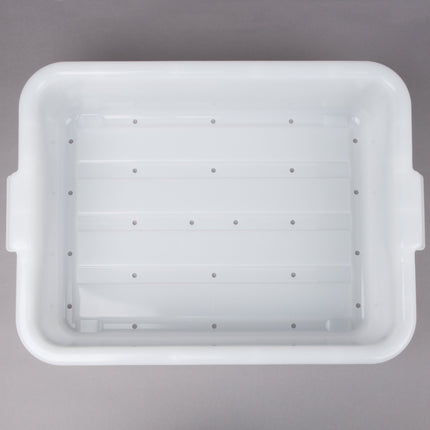 Khay thoát nước màu trắng Vollrath Traex® Color-Mate™ 1511-C05 50,8 x 38,1 x 12,7 cm