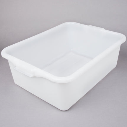 Bộ hộp đựng thực phẩm kèm khay thoát nước và nắp màu trắng Vollrath Traex® Color-Mate™ 1501-C05 50,8 x 38,1 x 15,2 cm - 