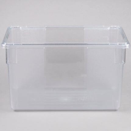 Hộp đựng thực phẩm nhựa polycarbonate trong suốt Rubbermaid FG330100CLR - 66 x 46 x 38 cm