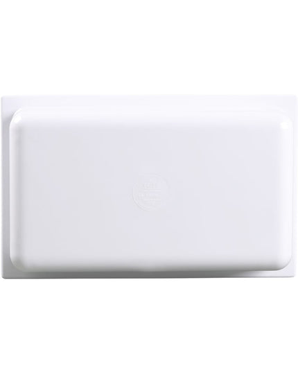 Khay Đựng Thức Ăn Elite Global Solutions B14106-W Cỡ 1/4 Sâu 9.53 cm