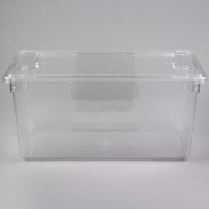 Hộp đựng thực phẩm màu trong suốt Rubbermaid® FG332800CLR 62,9 lít 66 x 45,7 x 30,5 cm