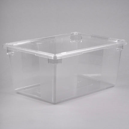 Hộp đựng thực phẩm màu trong suốt Rubbermaid® FG332800CLR 62,9 lít 66 x 45,7 x 30,5 cm