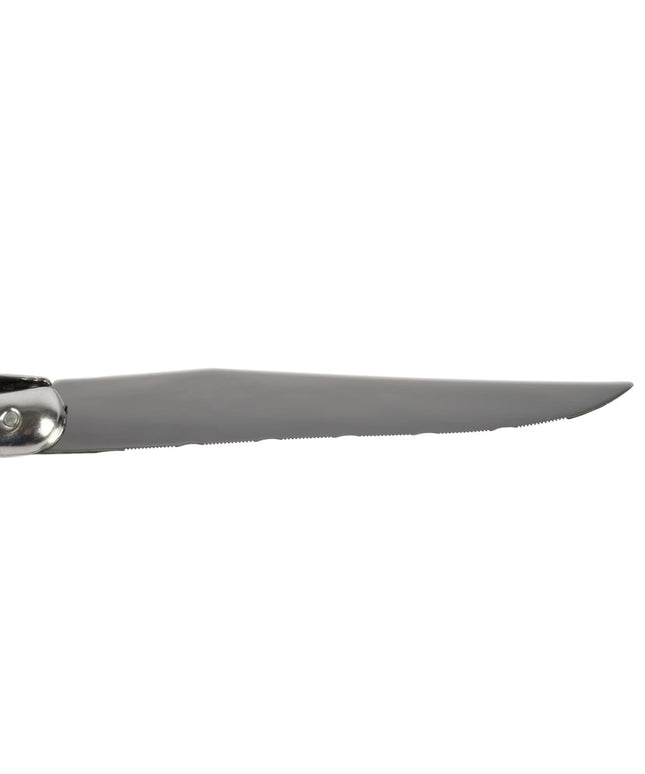 Dao Steak Laguiole 5392S057 22.9 cm Răng Cưa Cán Nhựa Cong Đen Thép Không Gỉ