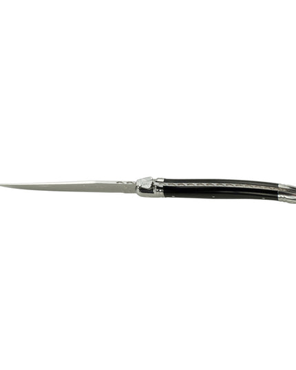 Dao Steak Laguiole 5392S079 22.9 cm Cán Nhựa Cong Màu Đen Thép Không Gỉ