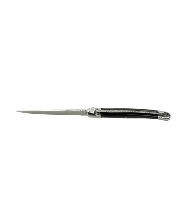 Dao Steak Laguiole 5392S079 22.9 cm Cán Nhựa Cong Màu Đen Thép Không Gỉ
