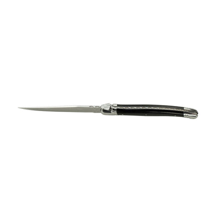 Dao Steak Laguiole 5392S079 22.9 cm Cán Nhựa Cong Màu Đen Thép Không Gỉ