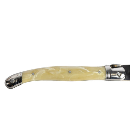 Dao Cắt Bít Tết Răng Cưa Laguiole 22.9 cm Sừng Tay Cầm Nhựa Thép Không Gỉ 5394S057