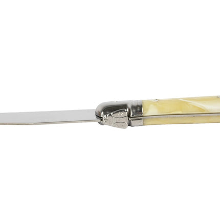 Dao Cắt Bít Tết Răng Cưa Laguiole 22.9 cm Sừng Tay Cầm Nhựa Thép Không Gỉ 5394S057
