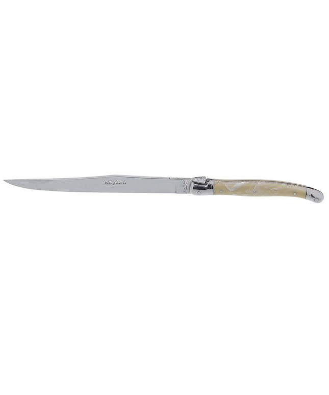 Dao Steak Laguiole 5394S077 22.9 cm Cán Nhựa Màu Sừng Thép Không Gỉ