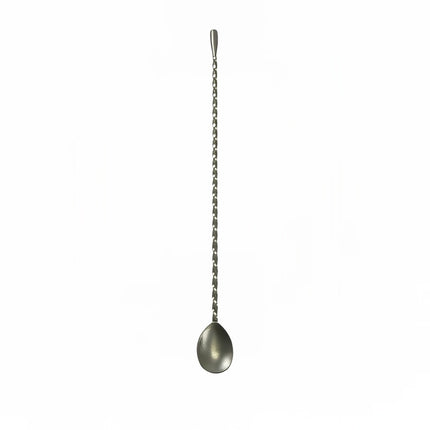 Thìa Bar Steelite GWBS-T35V 35.5 cm Đầu Giọt Nước Thép Hoàn Thiện Cổ Điển