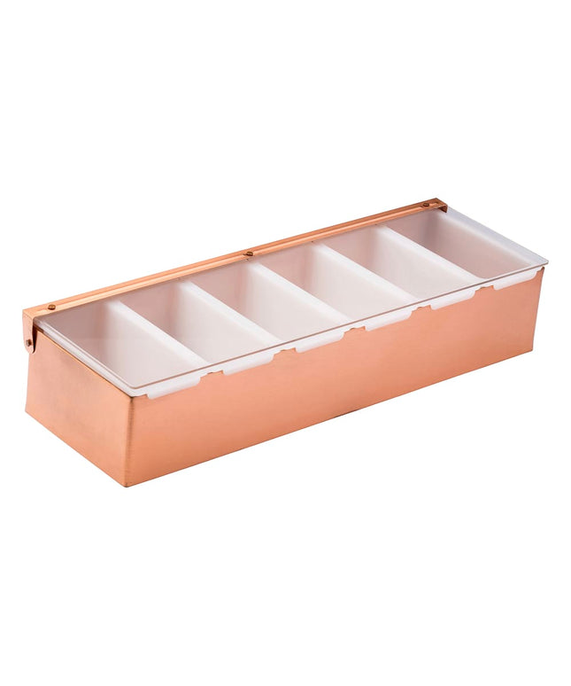 Khay Trang Trí Quầy Bar Steelite UF91162 6 Ngăn - Nắp Phẳng Bản Lề