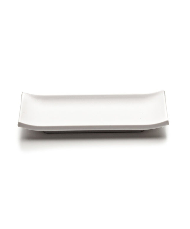 Khay chữ nhật melamine Elite Global Solutions JWTR19 Zen trắng 22,9 x 9,5 cm - Thùng 6 cái