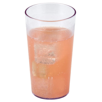 (72 pieces) CAMBRO | Plastic Tumbler Colorware – 373 ml – Clear – Stackable – SAN Plastic