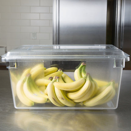 Hộp đựng thực phẩm màu trong suốt Rubbermaid® FG332800CLR 62,9 lít 66 x 45,7 x 30,5 cm