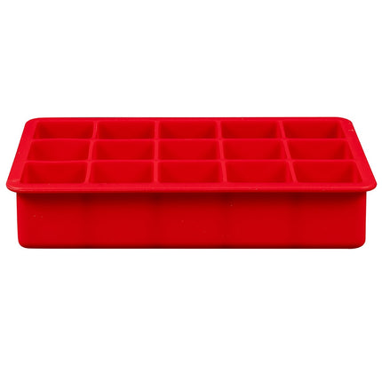 Khay Đá Viên Vuông Hoàn Hảo Tovolo Đỏ Candy Apple (81-9516)