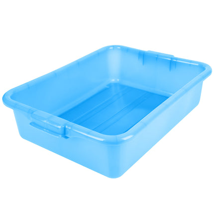Bộ hộp đựng thực phẩm kèm khay thoát nước và nắp màu xanh dương Vollrath Traex® Color-Mate™ 1551-C04 57,1 x 39,7 x 19,1 