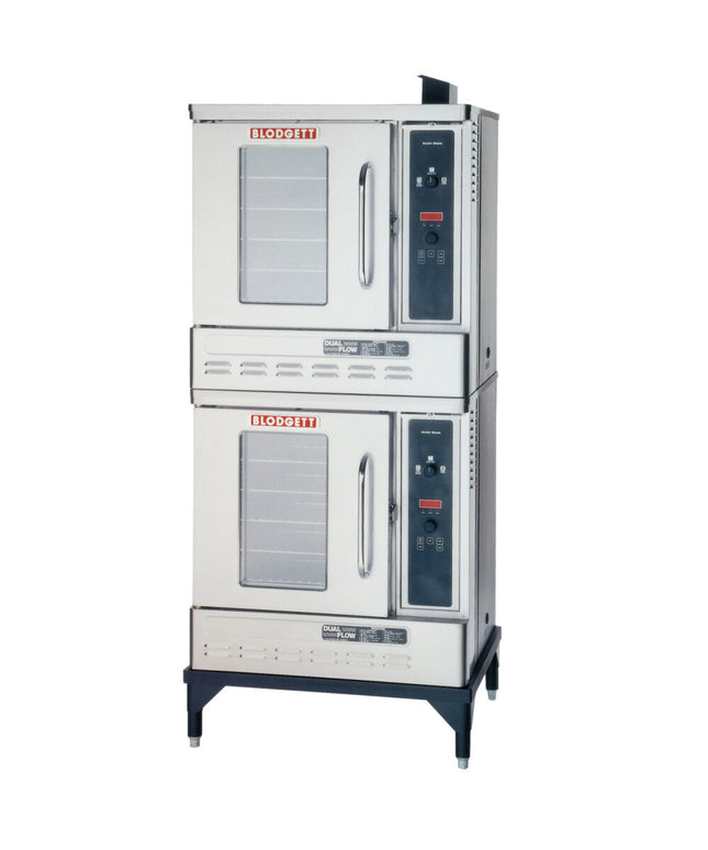 Lò nướng đối lưu Blodgett DFG-50 Premium Series dùng gas propan hai tầng khổ nửa kèm bộ chuyển hướng khói - 54.000 BTU