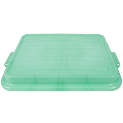 Nắp hộp đựng thực phẩm màu xanh lá Vollrath Traex® Color-Mate™ 1500-C19 50,8 x 38,1 x 5,1 cm