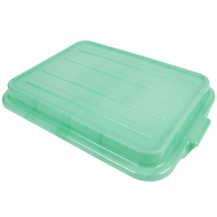 Nắp hộp đựng thực phẩm màu xanh lá Vollrath Traex® Color-Mate™ 1500-C19 50,8 x 38,1 x 5,1 cm