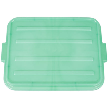 Nắp hộp đựng thực phẩm màu xanh lá Vollrath Traex® Color-Mate™ 1500-C19 50,8 x 38,1 x 5,1 cm