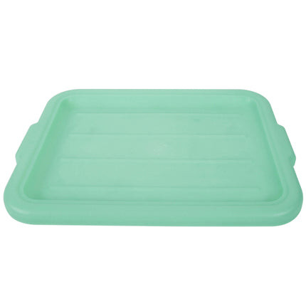 Nắp âm cho hộp đựng thực phẩm / khay bàn dọn nhựa polypropylene Vollrath 1522-C19 Traex Color-Mate màu xanh lá - 51 x 38