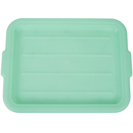Nắp âm cho hộp đựng thực phẩm / khay bàn dọn nhựa polypropylene Vollrath 1522-C19 Traex Color-Mate màu xanh lá - 51 x 38