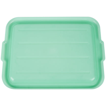 Nắp âm cho hộp đựng thực phẩm / khay bàn dọn nhựa polypropylene Vollrath 1522-C19 Traex Color-Mate màu xanh lá - 51 x 38