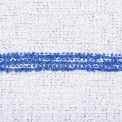 Khăn bar cotton sọc màu xanh dương trắng Chef Revival 794 g 48,3 x 40,6 cm - Gói 12 cái