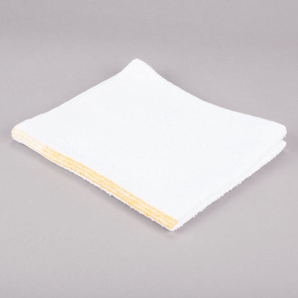 Khăn bar cotton sọc màu vàng đồng trắng Chef Revival 794 g 48,3 x 40,6 cm - Gói 12 cái