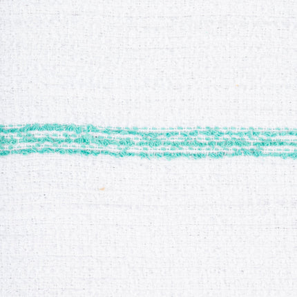 Khăn bar cotton sọc màu xanh lá trắng Chef Revival 794 g 48,3 x 40,6 cm - Gói 12 cái