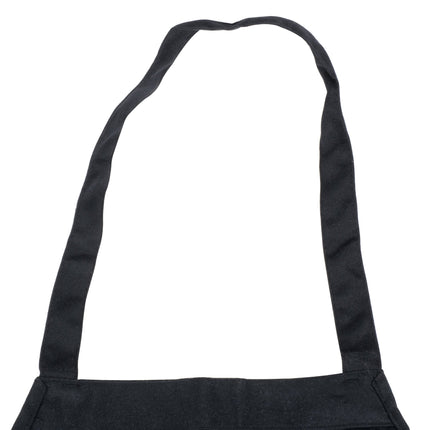 Tạp dề yếm polyester có thể tùy chỉnh Chef Revival đen
