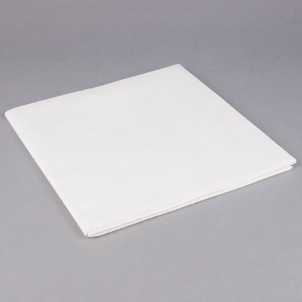 Khăn trải bàn giấy phủ nhựa màu trắng 137 x 274 cm - Thùng 25 cái